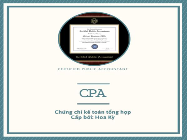 Chứng chỉ CPA (Certified Public Accountant)