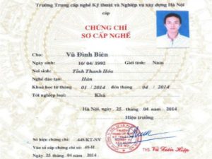 Làm Chứng Chỉ Nghề Hàn Lấy Ngay Tại Làm Bằng Cấp Giá Rẻ HCM