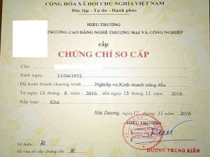 Làm Chứng Chỉ Xăng Dầu Uy Tín Tại Làm Bằng Cấp Giá Rẻ HCM