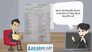 Làm Bảng Điểm Đại Học Theo Yêu Cầu Có Hồ Sơ Gốc