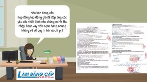 Làm Hợp Đồng Lao Động Giả Online Lấy Ngay